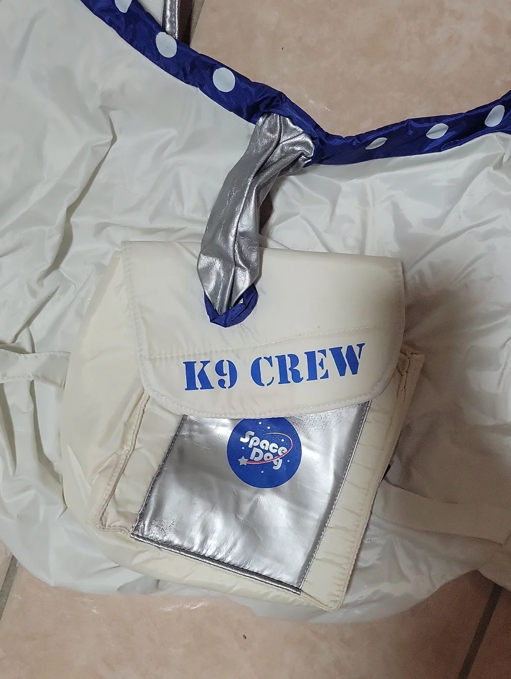 Halloween Space Dog K9 Crew Dog  Costume XL